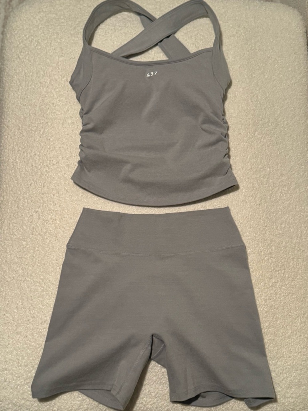 437 - sculpt tank & essentials short